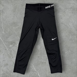 Women's Nike Pro 3/4 Length DriFit Leggings with Mesh Vents - Small